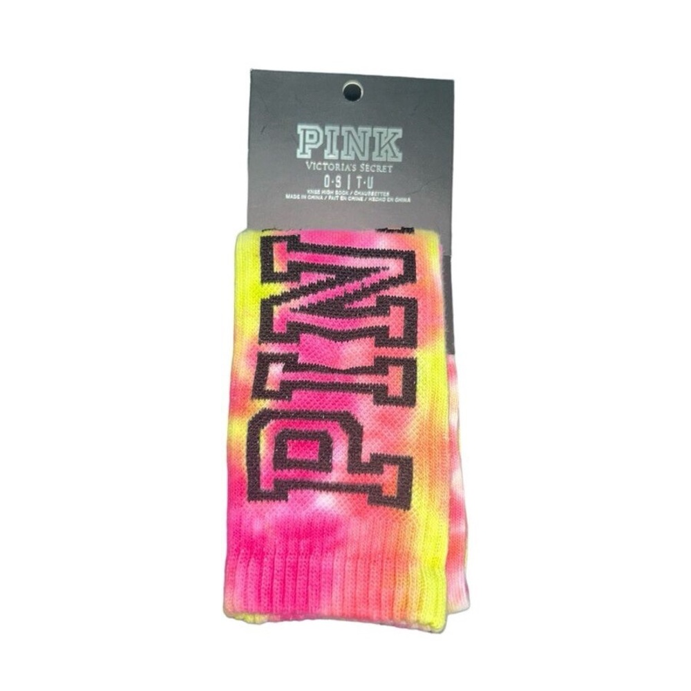 Victoria's Secret PINK Vibrant Tie-Dye Socks